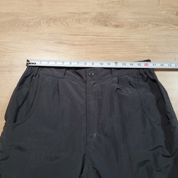 Rail Ryders Mens Size Medium Black Pants Nylon Gorpcore Outdoors Hiking Pockets - Picture 8 of 11